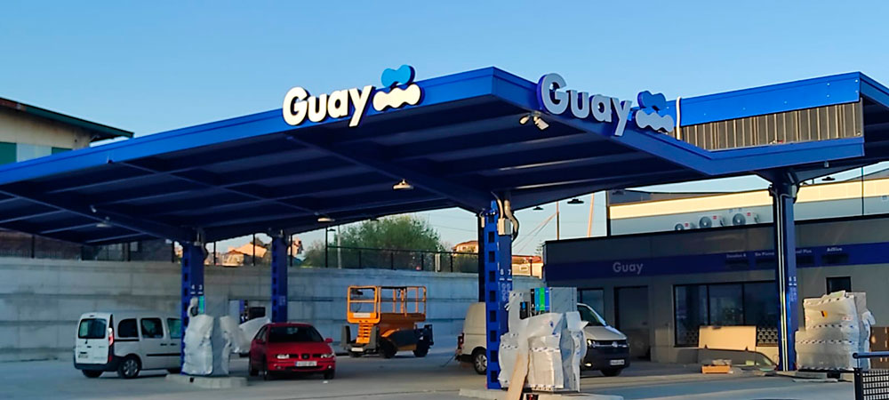 Construcción estación de servicio en Tui